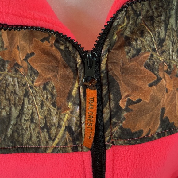 Trail Crest girl’s camo fleece jacket - Picture 3 of 8